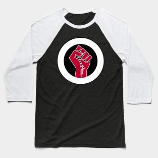 Black Lives Matter Fist Circled Flag Japan Baseball T-Shirt